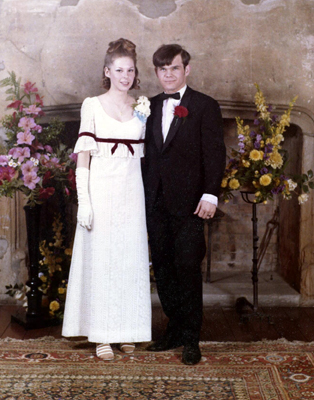 Terry Ford and Angela Pardoe,  both class of 1971 