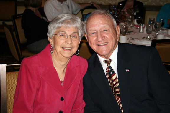 Guest of Honor LTC Jack and Frances Grisham