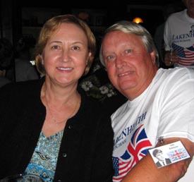 Mike Robinson & wife Sandy