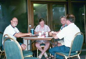 Rodney Brown - Curley Black - Rick Rollin & Fish play cards