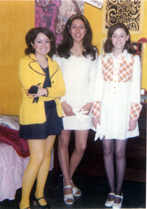 Jamie Spaine  Margaret Dickson  Patty Howell  1972  Dorm 1  Room 11